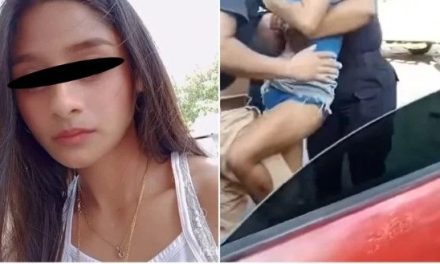 Así fue la detención de Abigail, la joven que fue hallada sin vida en los separos de Oaxaca (video)
