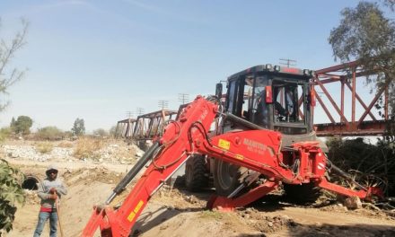 Rehabilitan canal para evitar daños en Torreón