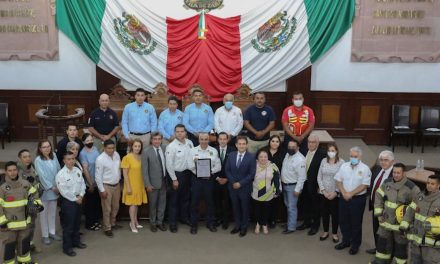 Reconocen labor de las y los Bomberos de Coahuila