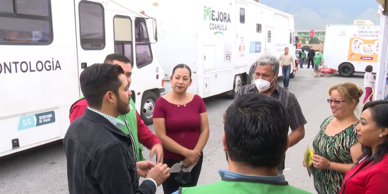 Brigadas de la salud recorren Región Sureste de Coahuila