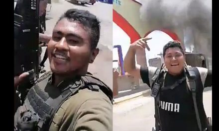 Celebran sicarios tras ejecutar a 8 personas en Michoacán (video)