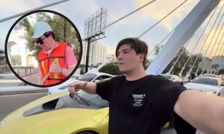Fofo Márquez cumple trabajo comunitario por cerrar puente en Guadalajara