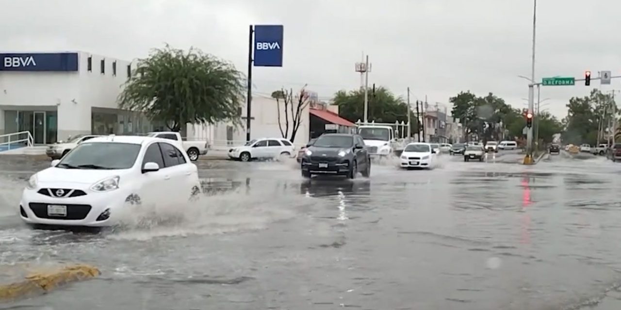 Fuertes lluvias se registran en La Laguna; llaman a extremar precauciones