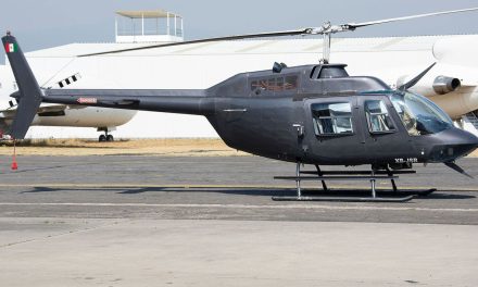 De película: se roban helicóptero de Aeropuerto Internacional de la CDMX