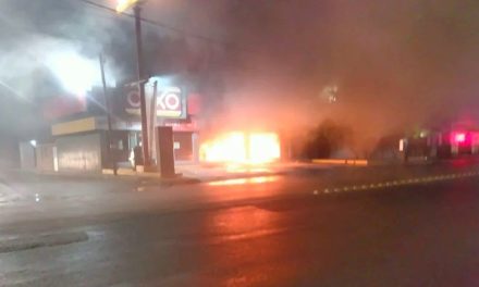 Así fueron los incendios en farmacias, Oxxos y autos en varios municipios de Guanajuato (videos)