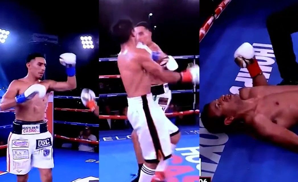 El brutal y polémico nocaut de un boxeador a su rival que estaba indefenso