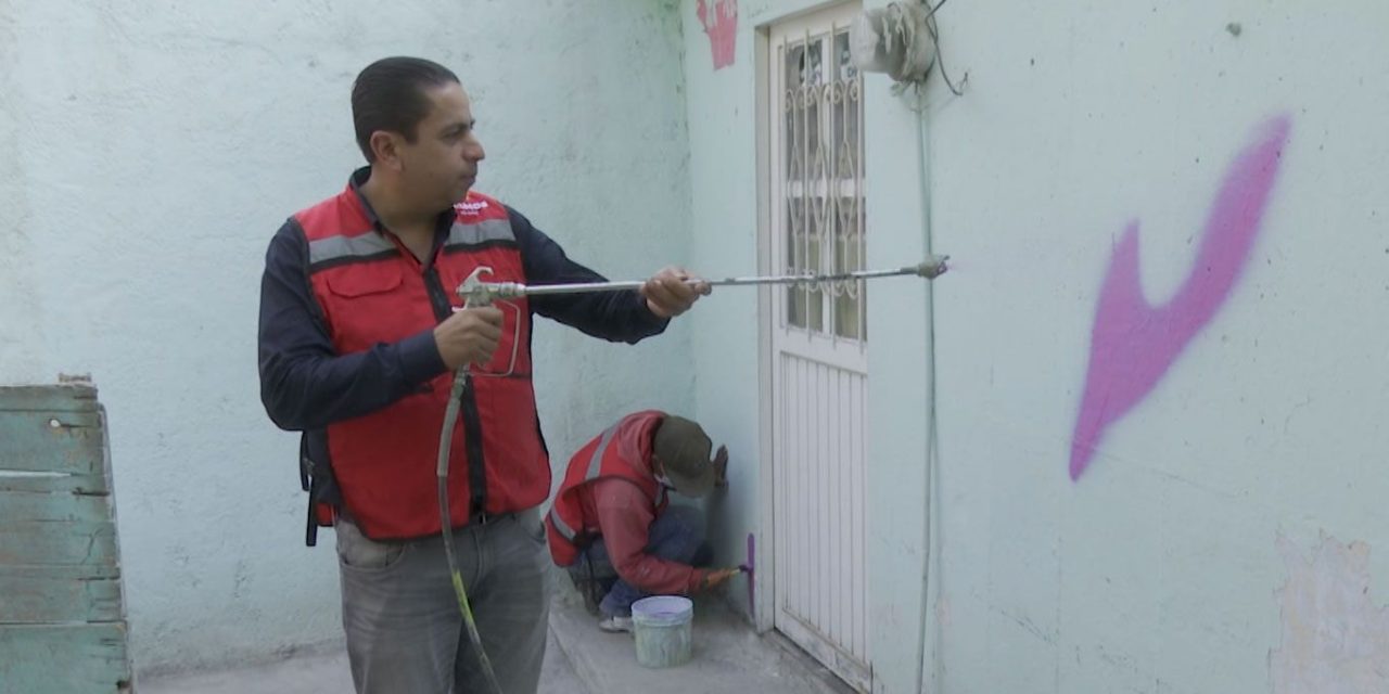 Mejoran imagen de colonias en Ramos Arizpe