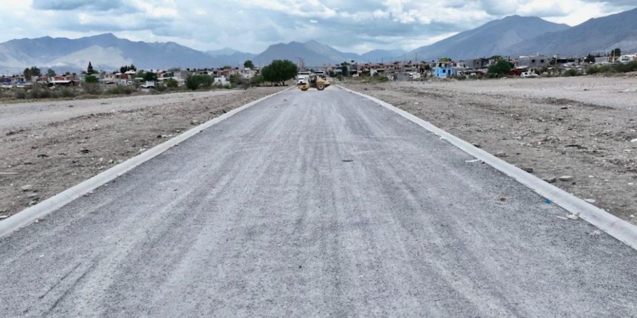 Saltillo: Colonias Zaragoza y Mirasierra estarán unidas por trabajos de pavimentación