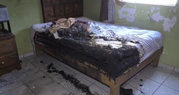 Eréndira vive momentos de terror en Ramos Arizpe; su pareja le quema la vivienda