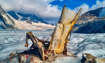 Los fragmentos del Piper Cherokee, siniestrado en 1968, fueron encontrados por un guía de montaña.
