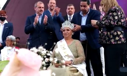 Ella es María Primera la nueva Reina del Adulto Mayor de Ramos Arizpe