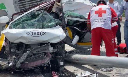 Amputan pierna a taxista tras ser prensado por camión de basura en Saltillo