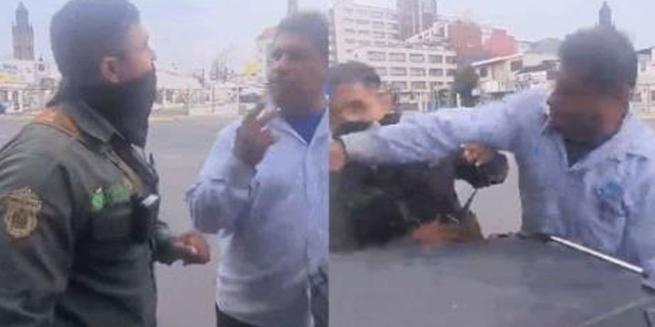 Empleado de Telmex agrede a agente de movilidad por aplicarle multa en Monterrey  (video)