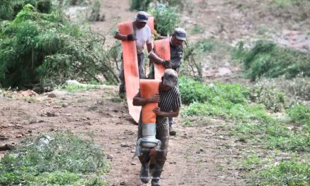 Sedena y Conagua quitan bombas en ‘El Pinabete’