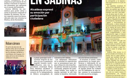 Portada Región Carbonífera [17 de septiembre de 2022] Grito de Independencia en Sabinas; Sufre descarga eléctrica y más…