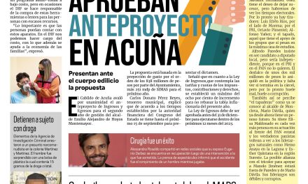 Portada Región Fronteriza  [1 de septiembre de 2022] Aprueban anteproyecto de Ingresos y Egresos 2023 en Acuña; Entrega DIF aparatos auditivos en Acuña; y más…