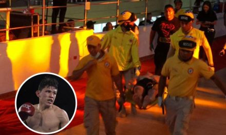 Queda en coma el boxeador Luis Quiñónez tras ser noqueado (video)