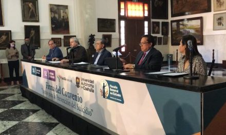 Se unen para combatir el suicidio: firman convenio autoridades y Universidad Autónoma de Coahuila