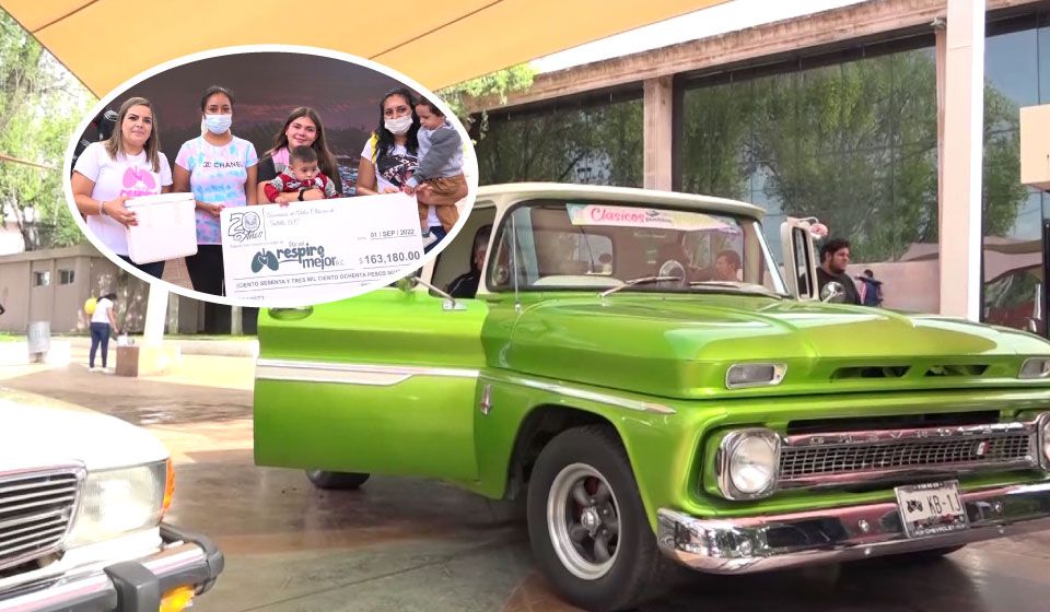 Entregan donativos a beneficiados de la Expo Clásicos 2022 de Saltillo