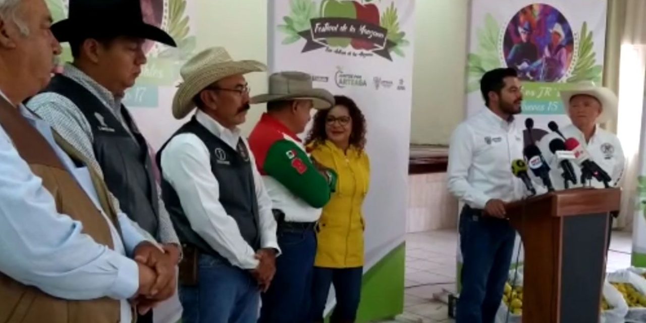 Anuncian edición 23 del Festival de la Manzana en Arteaga