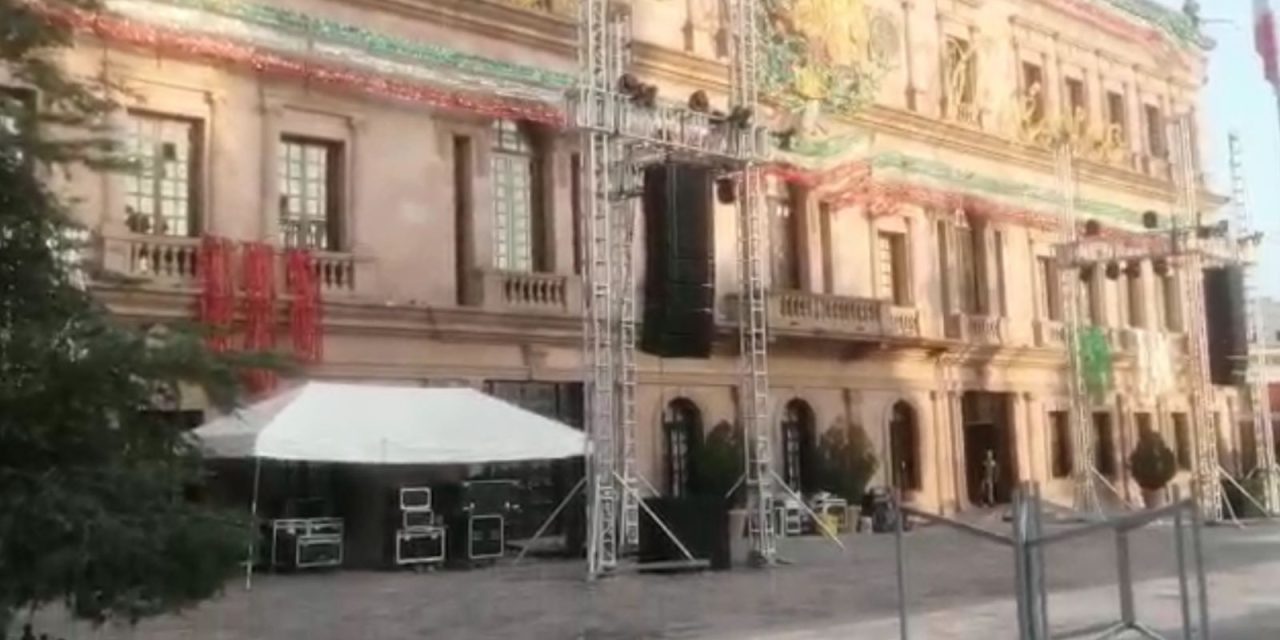 Preparan últimos detalles para celebrar el Grito de Independencia en Saltillo