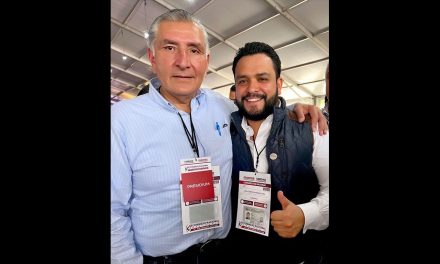 Alberto Hurtado se reúne con Adán Augusto López en Congreso Nacional de Morena