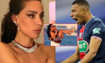 Captan a Mbappé con Inés Rau, primer mujer trans en ser portada de Playboy