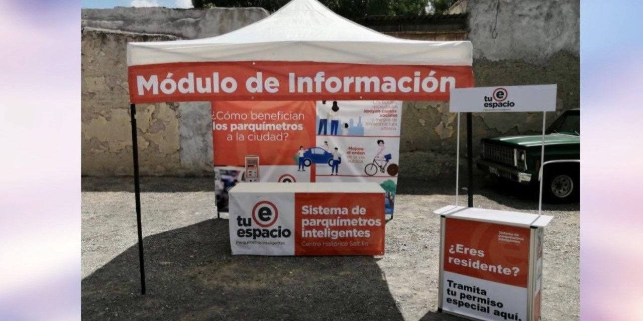 Arranca primera etapa de parquímetros en Saltillo