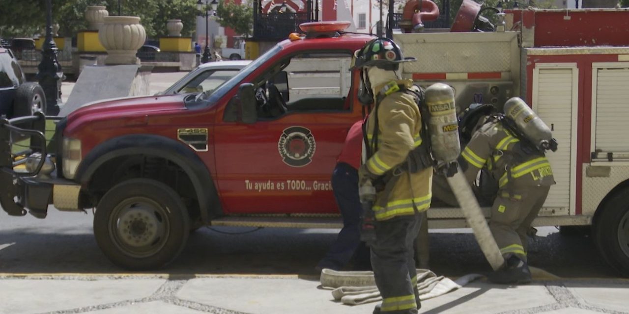 Se incendia presidencia de Ramos Arizpe durante simulacro de Protección Civil