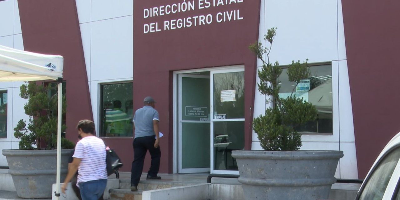 Devolverá Registro Civil actas pendientes en Saltillo