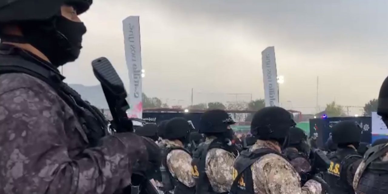 Llega armamento para la Secretaría de Seguridad Pública de Coahuila