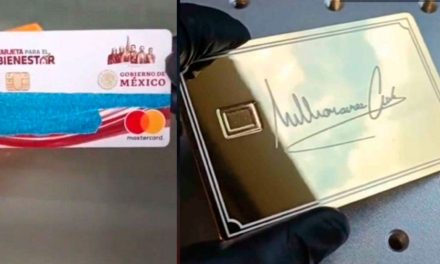 Abuelito baña en oro su tarjeta del Bienestar porque le daba pena usarla (video)