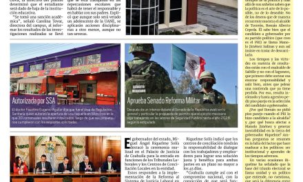 Portada Región Centro [5 de octubre de 2022] Expulsan a responsable de amenaza de tiroteo en Monclova; Triste final: se suicida abuelito; y más…