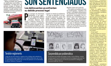 Portada Región Centro [15 de octubre de 2022] Simuladores son sentenciados  ; Coordinación es la clave: MARS y más…