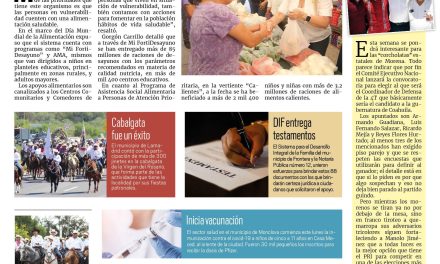Portada Región Centro [17 de octubre de 2022] Remodelarán el Centro Histórico en Monclova; Prioridad de DIF Coahuila garantizar la alimentación: Marcela Gorgón; y más…