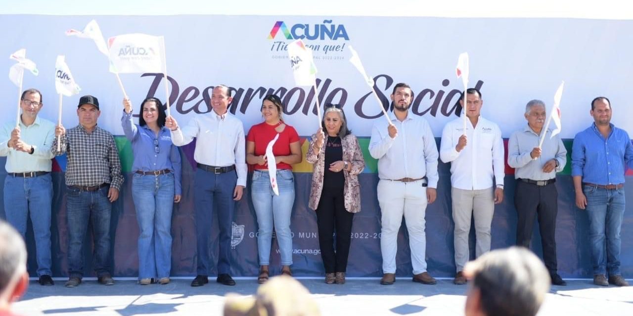 Invierten 40 mdp en obras sociales en Acuña