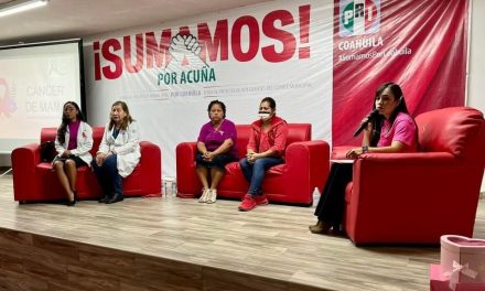 PRI Acuña promueve la prevención del cáncer