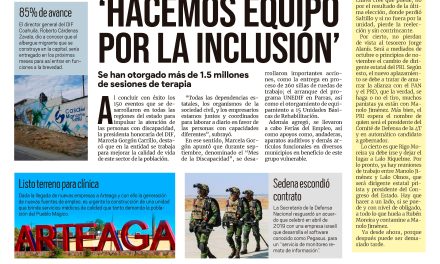 Portada RCG MEDIA [3 de octubre de 2022] ‘Hacemos equipo por la inclusión’;Otorgan documento gratuito  y más…