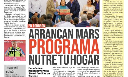 Portada RCG MEDIA [4 de octubre de 2022] MARS y Román Cepeda arrancan programa de leche «Nutre tu Hogar»; Seguimos llevando obras a escuelas con “Mejorando Ando”: MJS; y más….
