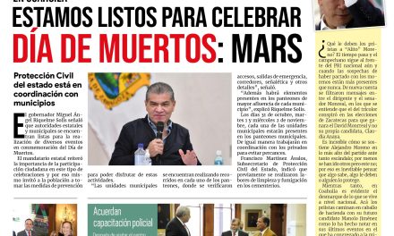 Portada RCG MEDIA [30 de octubre de 2022] Estamos listos para celebrar Día de Muertos: MARS; Inicia el ‘Festival de las Ánimas’ y más….