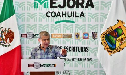 MARS no permitirá que vuelva la delincuencia a Coahuila