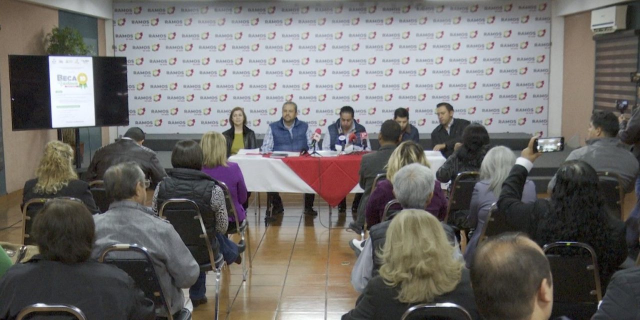 Anuncian Beca a la Excelencia en Ramos Arizpe