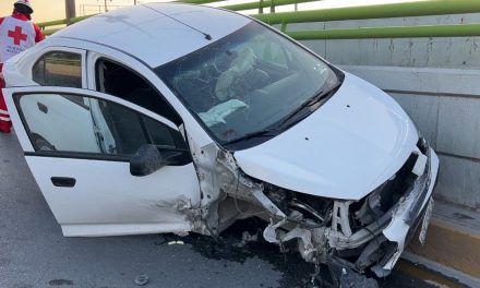 Destruye su auto en accidente en Saltillo