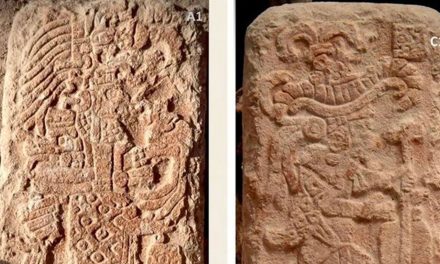 Conoce la estela hallada en un tramo del Tren Maya