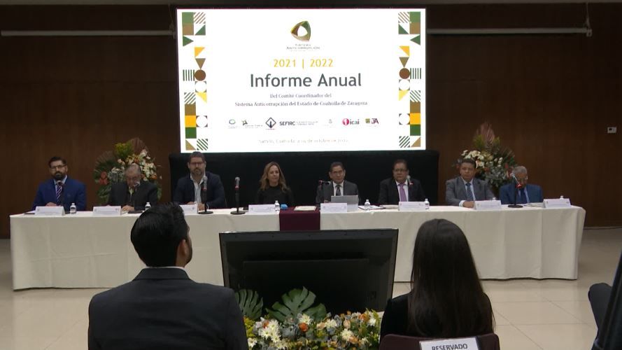 Presentan Informe Anual de Comité Coordinador del SEA