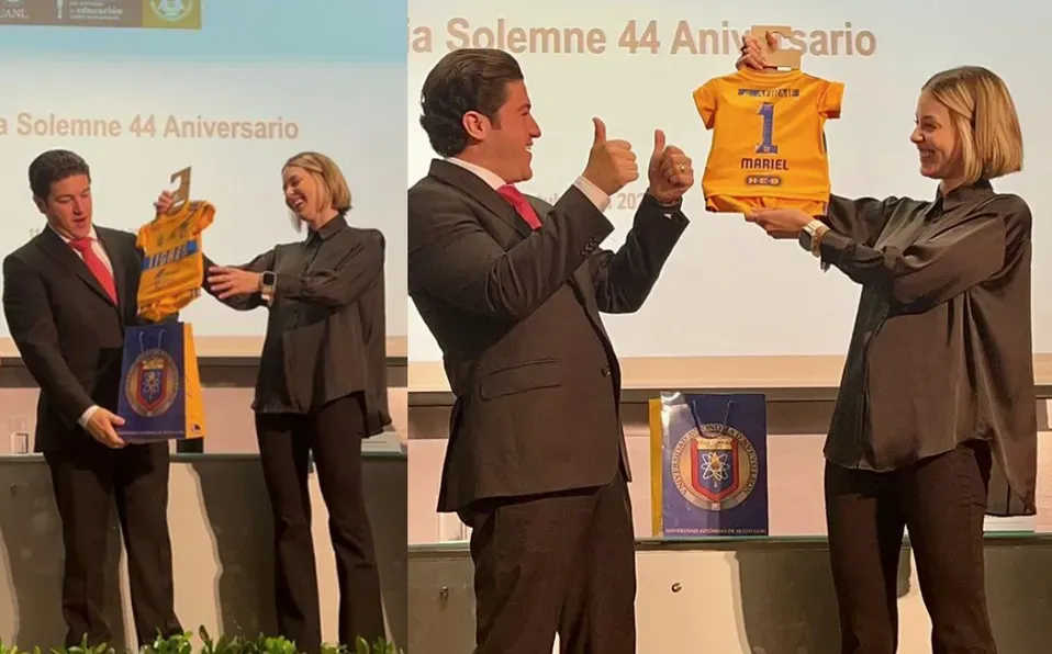 Será un ‘Tigre’: Mariana Rodríguez y Samuel García dicen que su bebé le irá al equipo regio