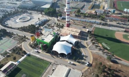 Biblioparque Norte tiene nueva velaria en Saltillo