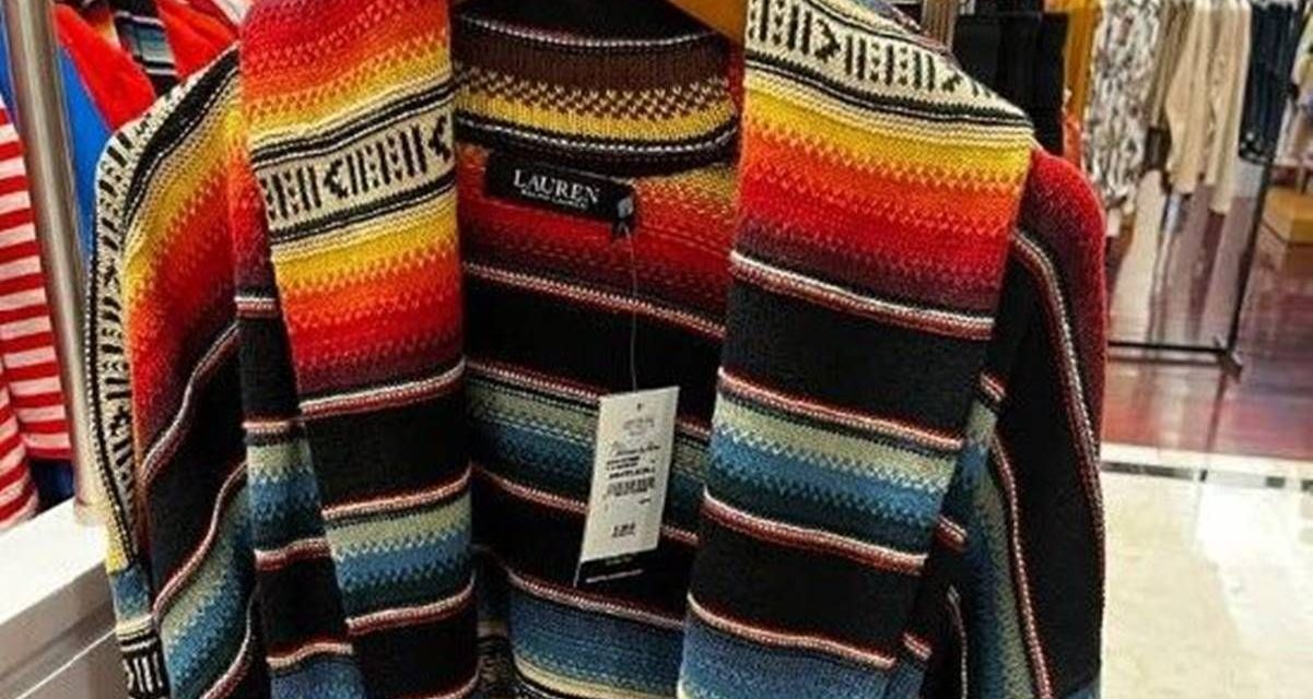 Ralph Lauren habría plagiado el Sarape de Saltillo