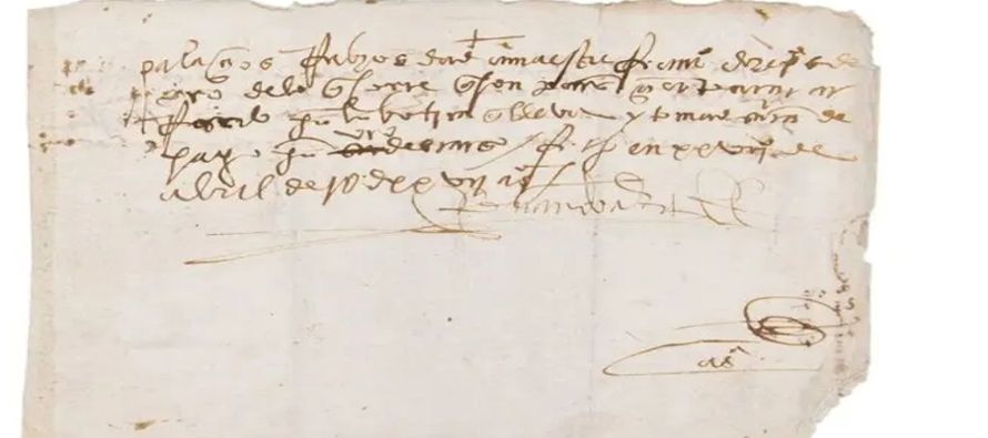 Lo iban a subastar, pero FBI recupera manuscrito de Hernán Cortés que habría sido robado del Archivo General de la Nación