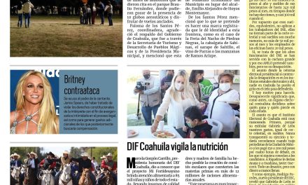 Portada Región Fronteriza [14 de noviembre de 2022] Un éxito, el evento Acuña Vuela; piden no dejar cubrebocas y más…